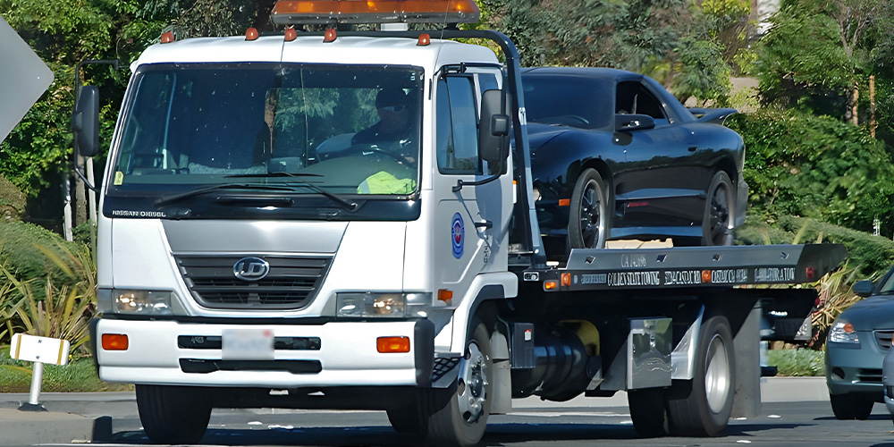 Servicing Vehicle